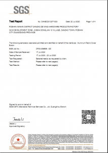 SGS报告
